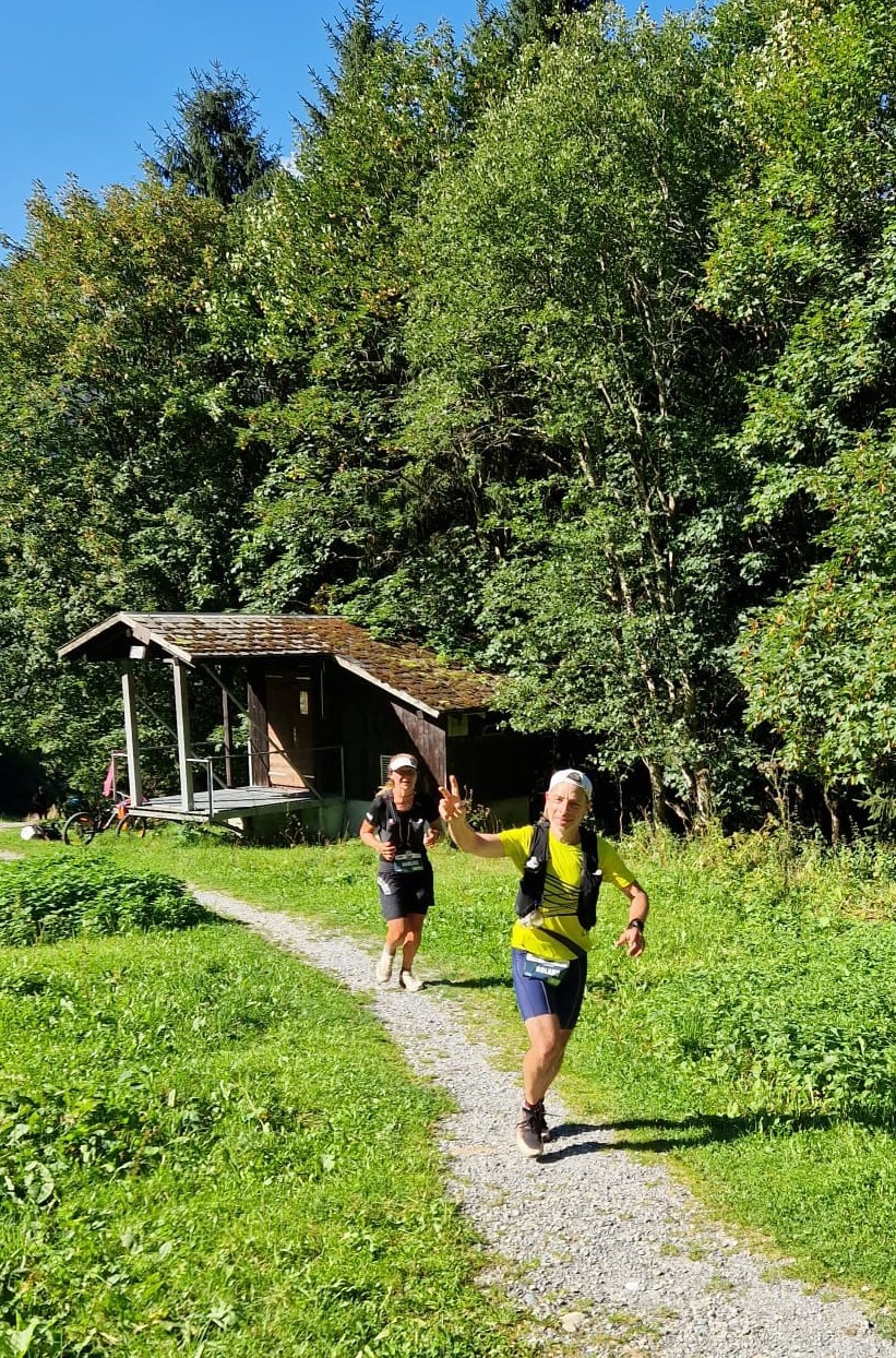 Roland gut gelaunt auf der Strecke